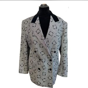 Vintage Escada Geometric Blazer